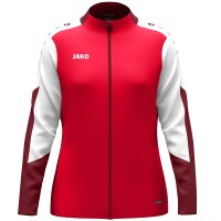 Jako Polyesterjacke Dynamic - rot/weiß/dunkelrot