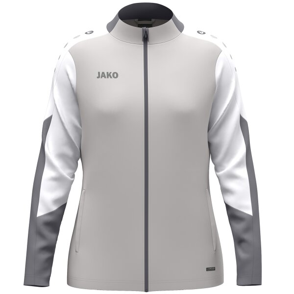Jako Polyesterjacke Dynamic - hellgrau/weiß/grau