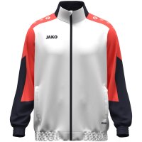 Jako Webjacke Dynamic - weiß/coral/marine