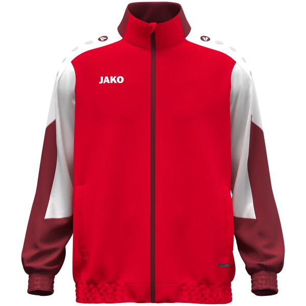Jako Webjacke Dynamic - rot/weiß/dunkelrot
