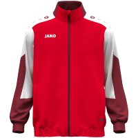 Jako Webjacke Dynamic - rot/weiß/dunkelrot