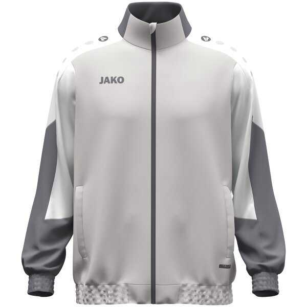 Jako Webjacke Dynamic - hellgrau/weiß/grau