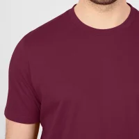 Jako T-Shirt Organic - maroon