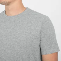 Jako T-Shirt Organic - hellgrau meliert
