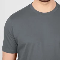 Jako T-Shirt Organic - steingrau
