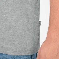 Jako T-Shirt Organic Stretch - hellgrau meliert