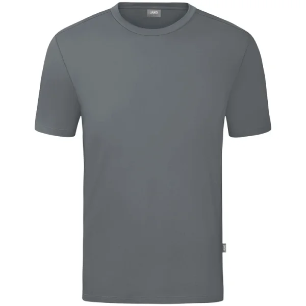 Jako T-Shirt Organic Stretch - steingrau