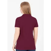 Jako Polo Organic Kinder - maroon