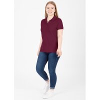 Jako Polo Organic Kinder - maroon