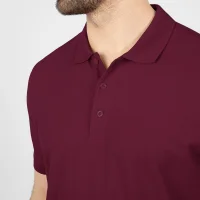 Jako Polo Organic - maroon