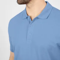 Jako Polo Organic - eisblau