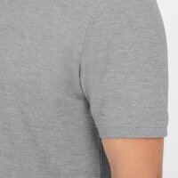 Jako Polo Organic - hellgrau meliert