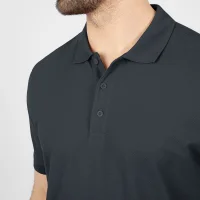 Jako Polo Organic - anthrazit
