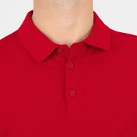 Jako Polo Organic Stretch - rot