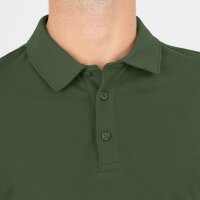 Jako Polo Organic Stretch - oliv
