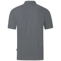 Jako Polo Organic Stretch - steingrau