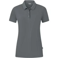 Jako Polo Organic Stretch - steingrau
