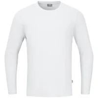 Jako Longsleeve Organic Sweatshirt Unisex - weiß