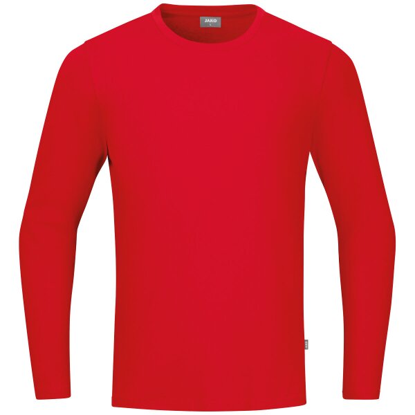 Jako Longsleeve Organic - rot
