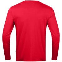 Jako Longsleeve Organic - rot