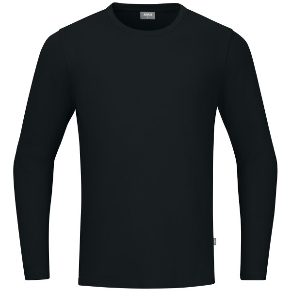 Jako Longsleeve Organic - schwarz