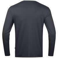 Jako Longsleeve Organic - anthrazit