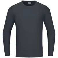 Jako Longsleeve Organic Sweatshirt Erwachsene - anthrazit