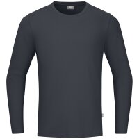 Jako Longsleeve Organic Sweatshirt Erwachsene - anthrazit