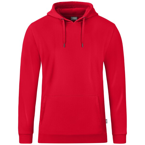Jako Kapuzensweat Organic Kinder - rot