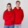 Jako Kapuzensweat Organic Kinder - rot