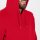 Jako Kapuzensweat Organic - rot