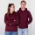 Jako Kapuzensweat Organic Kinder - maroon