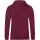 Jako Kapuzensweat Organic - maroon