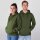 Jako Kapuzensweat Organic Kinder - oliv