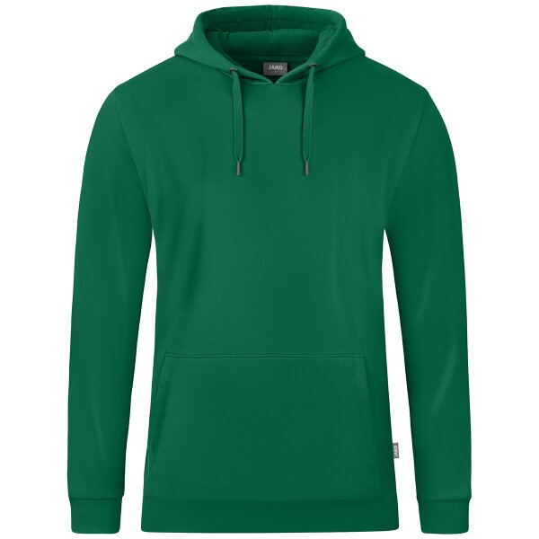 Jako Kapuzensweat Organic Kinder - grün