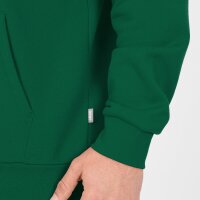 Jako Kapuzensweat Organic - grün