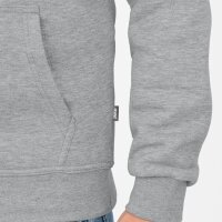 Jako Kapuzensweat Organic - hellgrau meliert