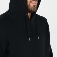 Jako Kapuzensweat Organic - schwarz