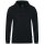 Jako Kapuzensweat Organic - schwarz