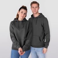 Jako Kapuzensweat Organic Kinder - anthrazit