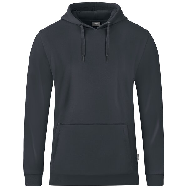 Jako Kapuzensweat Organic - anthrazit