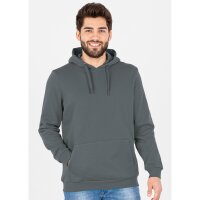 Jako Kapuzensweat Organic Kinder - steingrau