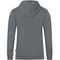Jako Kapuzensweat Organic - steingrau