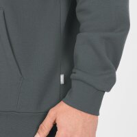 Jako Kapuzensweat Organic - steingrau