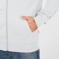 Jako Kapuzenjacke Organic - weiß