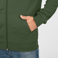 Jako Kapuzenjacke Organic - oliv