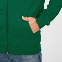 Jako Kapuzenjacke Organic - grün