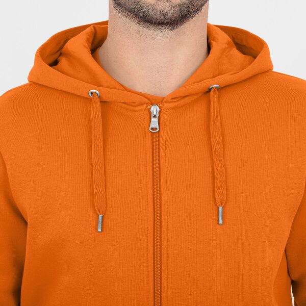 Jako Kapuzenjacke Organic - orange