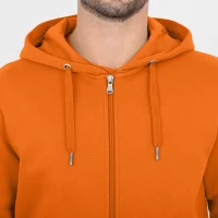 Jako Kapuzenjacke Organic - orange