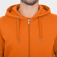Jako Kapuzenjacke Organic - orange